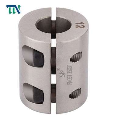 يشتري 2 من قطعتين من اقتران العمود الصلب المشبك مع Keyway 50X55mm online manufacture